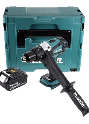 Makita DDF 458 G1J Akku Bohrschrauber 18 V 91 Nm + 1x Akku 6,0 Ah + Makpac - ohne Ladegerät