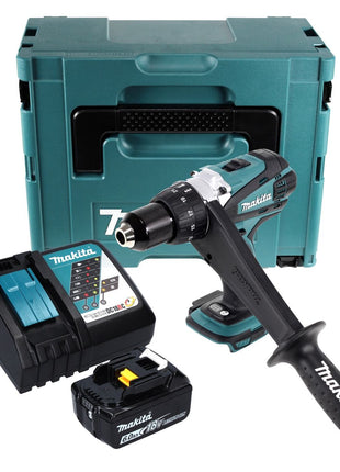 Makita DDF 458 RG1J perceuse-visseuse sans fil 18 V 91 Nm + 1x batterie 6,0 Ah + chargeur + Makpac