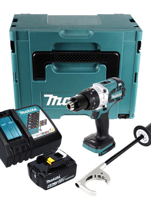 Makita DDF 481 RG1J Akku Bohrschrauber 18 V 115 Nm Brushless + 1x Akku 6,0 Ah + Ladegerät + Makpac