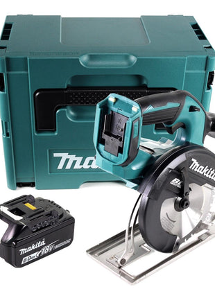 Makita DCS 551 G1J Akku Metall Handkreissäge 18 V 150 mm Brushless + 1x Akku 6,0 Ah + Makpac - ohne Ladegerät