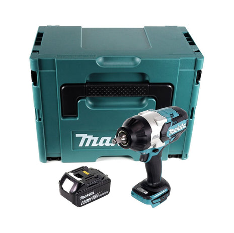 Makita DTW 1002 G1J akumulatorowy klucz udarowy 18 V 1000 Nm 1/2" bezszczotkowy + 1x akumulator 6,0 Ah + Makpac - bez ładowarki