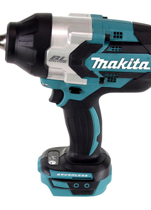 Makita DTW 1002 RGJ Akku Schlagschrauber 18 V 1000 Nm 1/2“ Brushless + 2x Akku 6,0 Ah + Ladegerät + Makpac