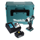 Makita DTD 155 RG1J clé à chocs sans fil 18 V 140 Nm 1/4