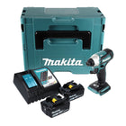 Makita DTD 155 RGJ Akku Schlagschrauber 18 V 140 Nm 1/4