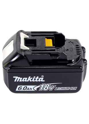 Makita DGA 458 G1J Akku Winkelschleifer 18 V 115 mm Brushless + 1x Akku 6,0 Ah + Makpac - ohne Ladegerät