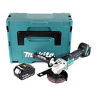 Makita DGA 458 G1J Akku Winkelschleifer 18 V 115 mm Brushless + 1x Akku 6,0 Ah + Makpac - ohne Ladegerät