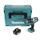 Makita DHP 484 T1J Akku Schlagbohrschrauber 18 V 54 Nm  Brushless + 1x Akku 5,0 Ah + Makpac - ohne Ladegerät