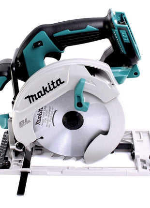 Makita DHS 680 T1J scie circulaire sur batterie 18 V 165 mm sans balais + 1x batterie 5,0 Ah + Makpac - sans chargeur