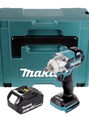 Makita DTW 285 T1J Akku Schlagschrauber 18 V 280 Nm 1/2" Brushless + 1x Akku 5,0 Ah + Makpac - ohne Ladegerät