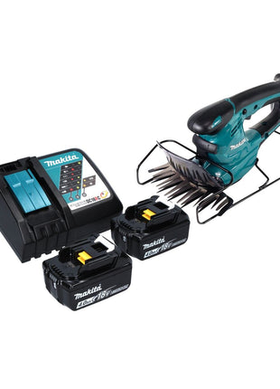 Makita DUM 168 RM Akku Grasschere 18 V + 2x Akku 4,0 Ah + Ladegerät