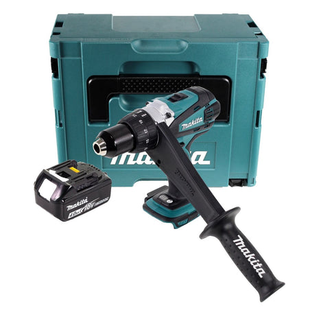 Makita DDF 458 M1J Trapano avvitatore a batteria 18V / 91Nm + 1x Batteria 4,0 Ah + Valigetta Makpac - senza caricabatterie