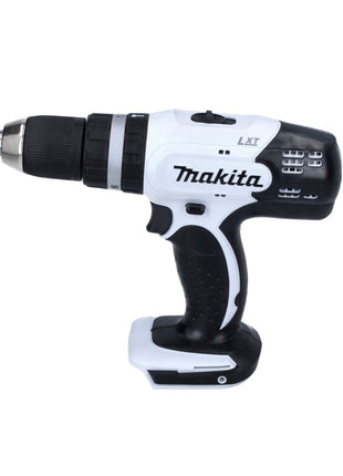 Makita DHP 453 RM1J W Taladro percutor inalámbrico blanco 18 V 42 Nm + 1x batería 4,0 Ah + cargador + Makpac