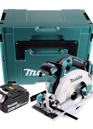 Makita DHS 680 M1J Akku Handkreissäge 18 V 165 mm Brushless + 1x Akku 4,0 Ah + Makpac - ohne Ladegerät