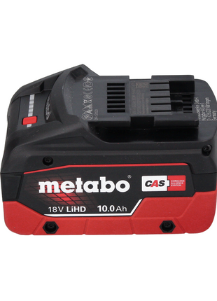 Metabo KHA 18 LTX Perforateur sans fil 18 V 2,2 J SDS Plus + 1x Batterie 10,0 Ah + Coffret metaBOX - sans chargeur