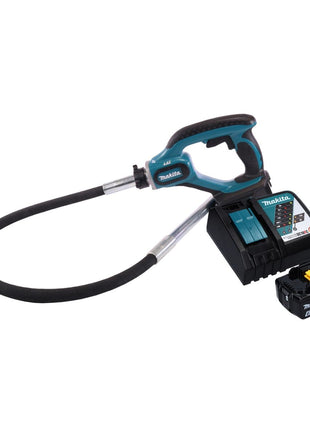 Compacteur à béton à batterie Makita DVR 450 RG1 18 V 1,2 m + 1x batterie 6,0 Ah + chargeur