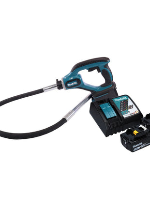 Compacteur à béton à batterie Makita DVR 450 RG 18 V 1,2 m + 2x batteries 6,0 Ah + chargeur