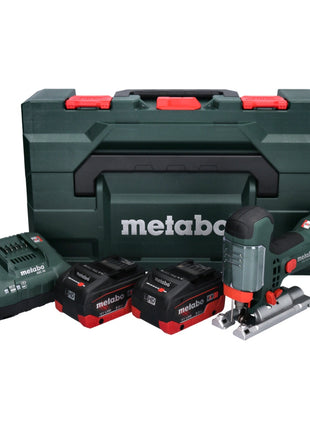 Metabo STA 18 LTX 100 Akku Stichsäge 18 V + 2x Akku 8,0 Ah + Ladegerät + metaBOX - Toolbrothers