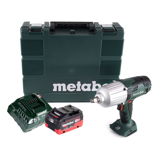 Metabo SSW 18 LTX 600 Akku Schlagschrauber 18 V 600 Nm 1/2" + 1x Akku 8,0 Ah + Ladegerät + Koffer