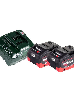 Metabo SSW 18 LTX 600 atornillador de impacto a batería 18 V 600 Nm 1/2" + 2x baterías 8,0 Ah + cargador + maletín