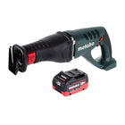 Scie sabre sur batterie Metabo ASE 18 LTX scie alternative 18 V + 1x batterie 8,0 Ah - sans chargeur