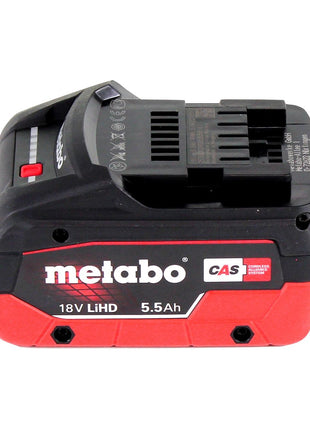 Metabo MKS 18 LTX 58 Akku Metall Handkreissäge 18 V 165 mm + 1x Akku 5,5 Ah + MetaLoc - ohne Ladegerät