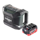 Metabo R 12-18 DAB+ BT radio de obra con batería 12-18 V DAB+ Bluetooth + 1x batería 5,5 Ah - sin cargador