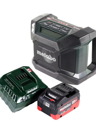 Metabo R 12-18 DAB+ BT Akku Baustellenradio 12-18 V DAB+ Bluetooth + 1x Akku 5,5 Ah + Ladegerät