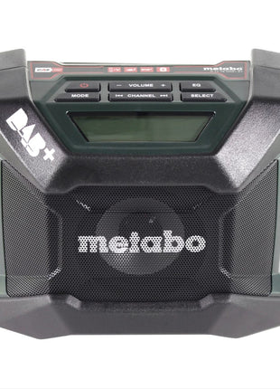 Metabo R 12-18 DAB+ BT radio de obra con batería 12-18 V DAB+ Bluetooth + 2x baterías 5,5 Ah + cargador