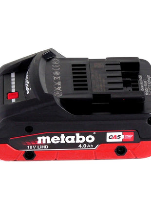 Metabo MKS 18 LTX 58 Akku Metall Handkreissäge 18 V 165 mm + 1x Akku 4,0 Ah + MetaLoc - ohne Ladegerät