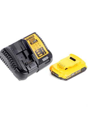 Scie sabre à batterie Dewalt DCS 380 D1 scie alternative 18 V + 1x batterie 2,0 Ah + chargeur