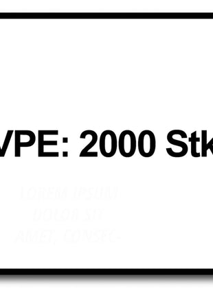 SPAX GIX-C Schnellbauschrauben 3,9 x 45 mm 2000 Stk ( 2x 1791170390456 ) Vollgewinde Spitzer Fräskopf Phosphatiert Kreuzschlitz H2 Nadelspitze