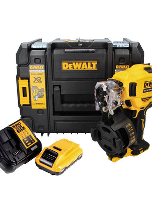 Cloueur à bobine DeWalt DCN 45 RNL1 18 V 19 - 44 mm sans balais + 1x batterie 3,0 Ah + chargeur + TSTAK