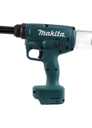 Makita DRV 250 RFJ outil de pose de rivets aveugles sur batterie 18 V 20 kN sans balais + 2x batterie 3,0 Ah + chargeur + Makpac