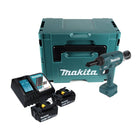 Makita DRV 250 RMJ Akku Blindnietsetzgerät 18 V 20 kN Brushless + 2x Akku 4,0 Ah + Ladegerät + Makpac