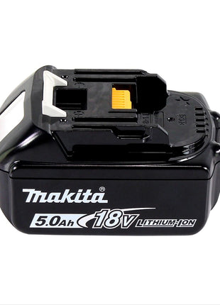 Makita DRV 250 T1J outil de pose de rivets aveugles sur batterie 18 V 20 kN sans balais + 1x batterie 5,0 Ah + Makpac - sans chargeur