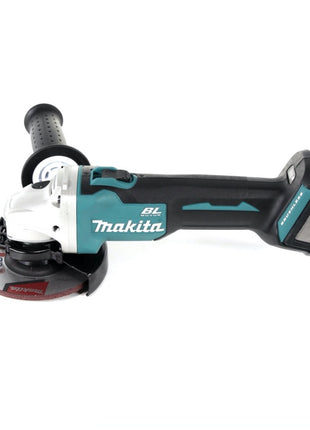 Makita DLX 2334 J kit combiné batterie 18 V avec DHP 485 50 Nm brushless + DGA 504 125 mm brushless + 3x batterie 3,0 Ah + chargeur + Makpac