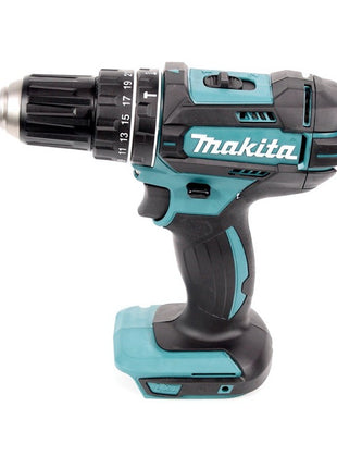 Makita DLX 2140 PMJ Akku Kombo Kit 18 V mit DHP 482 62 Nm + DHS 710 190 mm + 4x Akku 4,0 Ah + Doppelladegerät + 3x Makpac