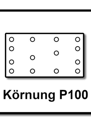 Festool STF 80x133 RU2/50 Schleifstreifen Rubin 2 P100 80 x 133 mm 50 Stk. ( 499049 ) für Rutscher RTS 400, RTSC 400, RS 400, RS 4, LS 130 - Toolbrothers