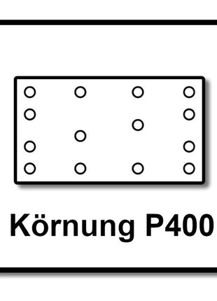 Festool STF 80x133 Schleifstreifen Granat P400 80 x 133 mm 200 Stk. ( 2x 497126 ) für Rutscher RTS 400, RTSC 400, RS 400, RS 4, LS 130 - Toolbrothers