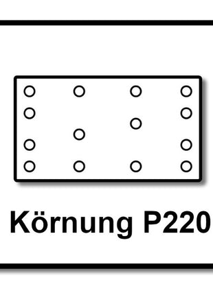 Festool STF 80x133 Schleifstreifen Granat P220 80 x 133 mm 200 Stk. ( 2x 497123 ) für Rutscher RTS 400, RTSC 400, RS 400, RS 4, LS 130 - Toolbrothers