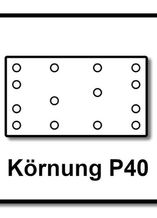 Festool STF 80x133 Schleifstreifen Granat P40 80 x 133 mm 100 Stk. ( 2x 497117 ) für Rutscher RTS 400, RTSC 400, RS 400, RS 4, LS 130 - Toolbrothers