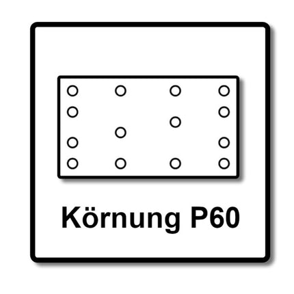 Festool STF 80x133 RU2/50 Schleifstreifen Rubin 2 P60 80 x 133 mm 100 Stk. ( 2x 499047 ) für Rutscher RTS 400, RTSC 400, RS 400, RS 4, LS 130 - Toolbrothers