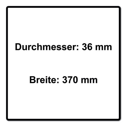 Festool D 36 BD 370 Industrie Bodendüse Aluminium 370 mm ( 452908 ) - Toolbrothers