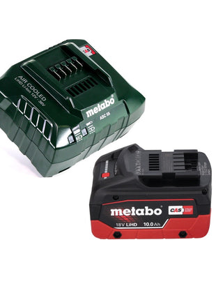 Metabo AHS 18-65 V Akku Heckenschere 18 V 63 cm + 1x Akku 10,0 Ah + Ladegerät