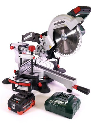 Sierra tronzadora de batería Metabo KGS 18 LTX 216 18 V 216 mm + 1x batería 10,0 Ah + cargador