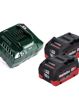 Sierra tronzadora a batería Metabo KGS 18 LTX 216 18 V 216 mm + 2 baterías 10,0 Ah + cargador