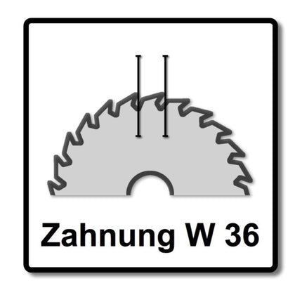 Festool Universal Kreissägeblatt Set 2x HW 216 x 30 x 2,3 mm W36 216 mm 36 Zähne ( 2x 500124 ) - Toolbrothers