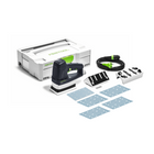 Festool LS 130 EQ-Plus Linearschleifer DUPLEX 260 Watt 133 x 80 mm + 1x Radius Profilschuh R25 + 400x Schleifstreifen + Systainer