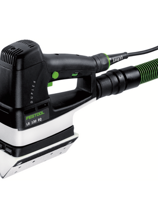 Ponceuse linéaire Festool LS 130 EQ-Plus DUPLEX 260 watts 133 x 80 mm + 1x sabot profilé à rayon R10 + 400x bandes abrasives + Systainer