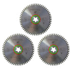 Festool Spezial Kreissägeblatt Set 3x HW 190 x 2,6 FF Fast Fix TF54 190 mm ( 3x 492052 ) 54 Zähne - Toolbrothers